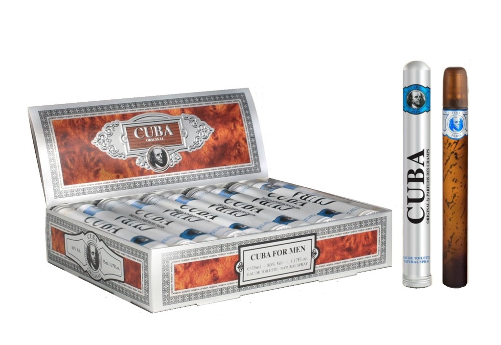 Parfums Des Champs Cuba Blue toaletná voda 35 ml 20 kusov