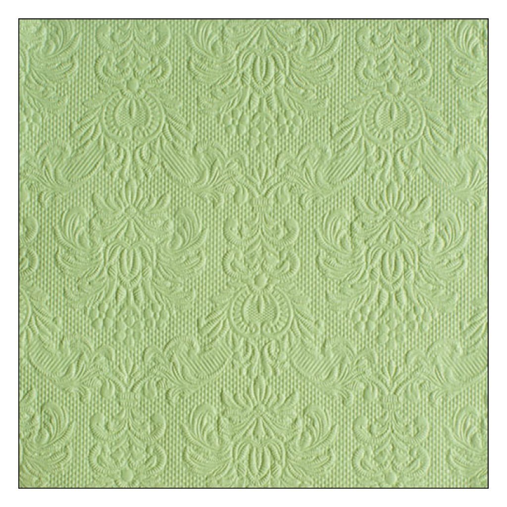 Obrúsky Ambiente Elegance 15 kusov, mäkké zelené