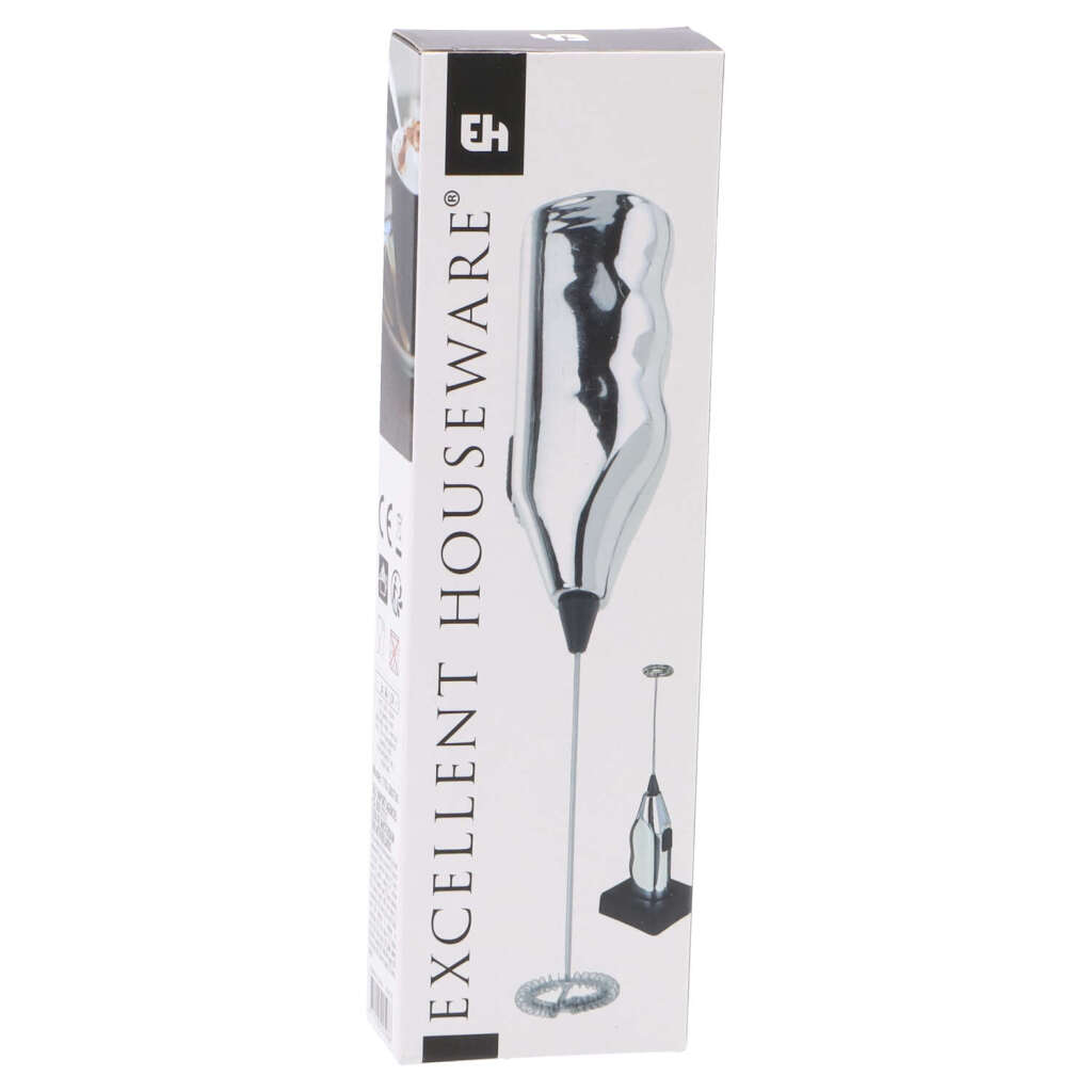 Vynikajúci chrómový napenovač mlieka pre domácnosť