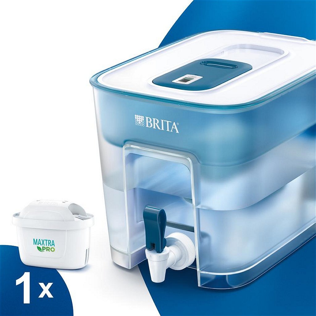 Brita Flow vodný filter 8,2 l modrý/biely