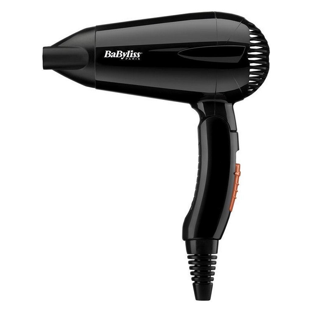 Cestovný fén Babyliss 5344E, 2000 W, čierny