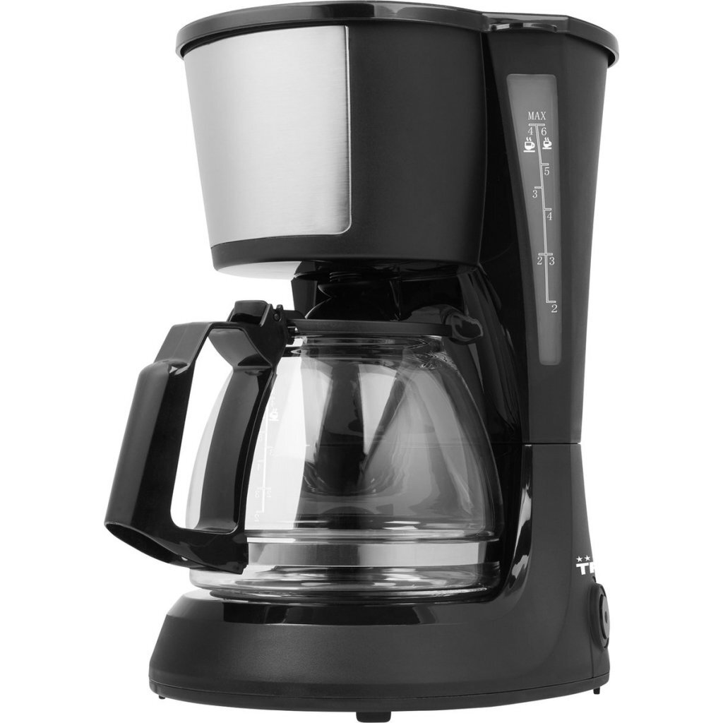 Kompaktný kávovar Tristra CM-1281, čierny/nerezový