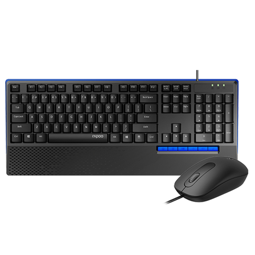 Kombinovaná klávesnica Rapoo Bedr.zwnx2000