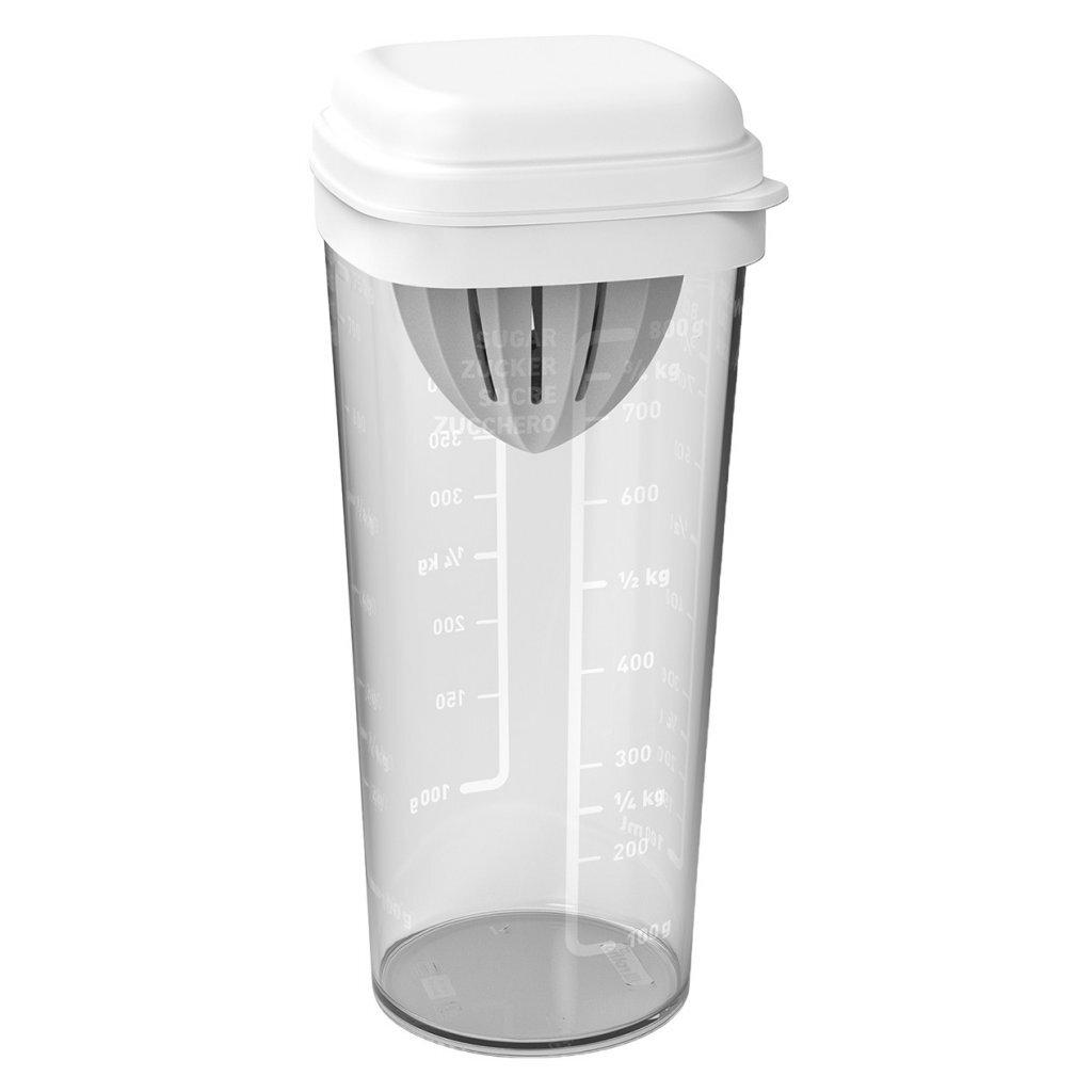 Rotho LOFT Shaker s odšťavovačom na citrusy 1l biely/priehľadný