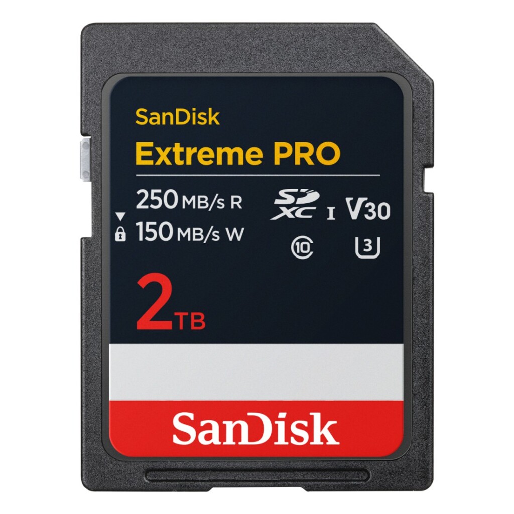 Pamäťová karta Sandisk Extreme PRO 2TB 250MB/SR 150MB/SW