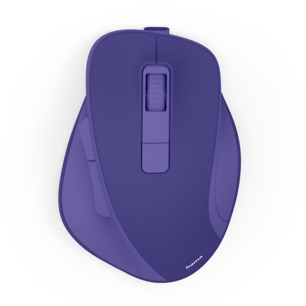 Hama WM-500 nabíjateľná optická bezdrôtová myš, 6 tlačidiel, 2,4 GHz RF, fialová