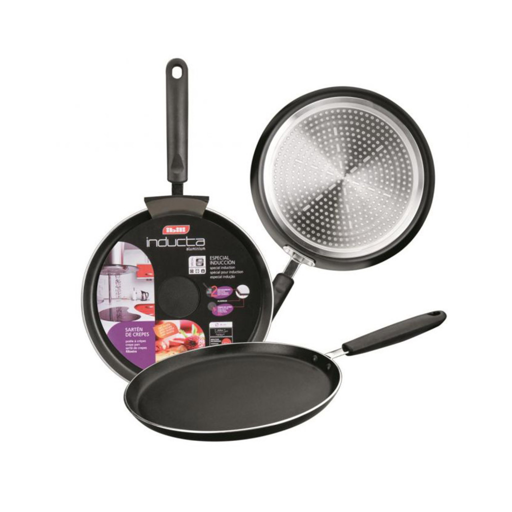 Panvica na palacinky Ibili Forsta 28 cm čierna
