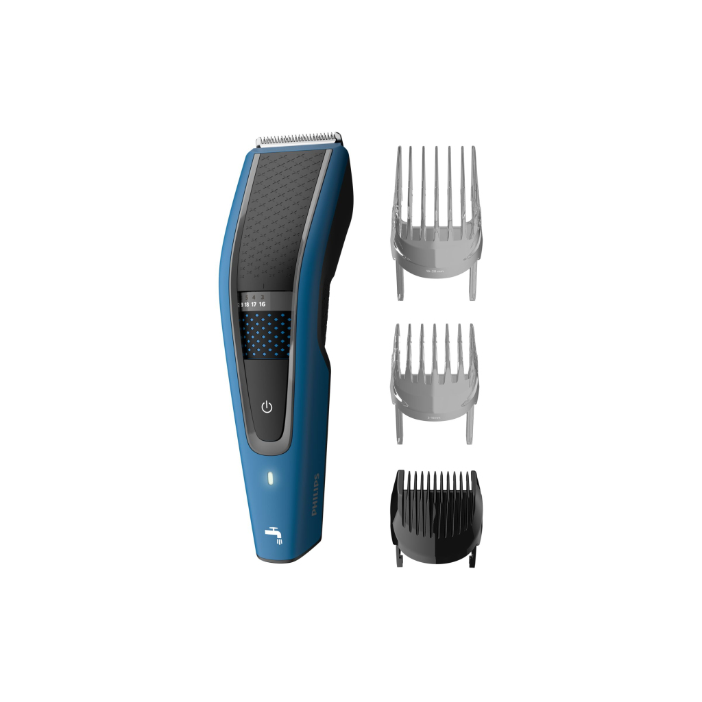 Philips HC5612/15 Hairclipper Series 5000 Umývateľný zastrihávač vlasov Modrá/čierna