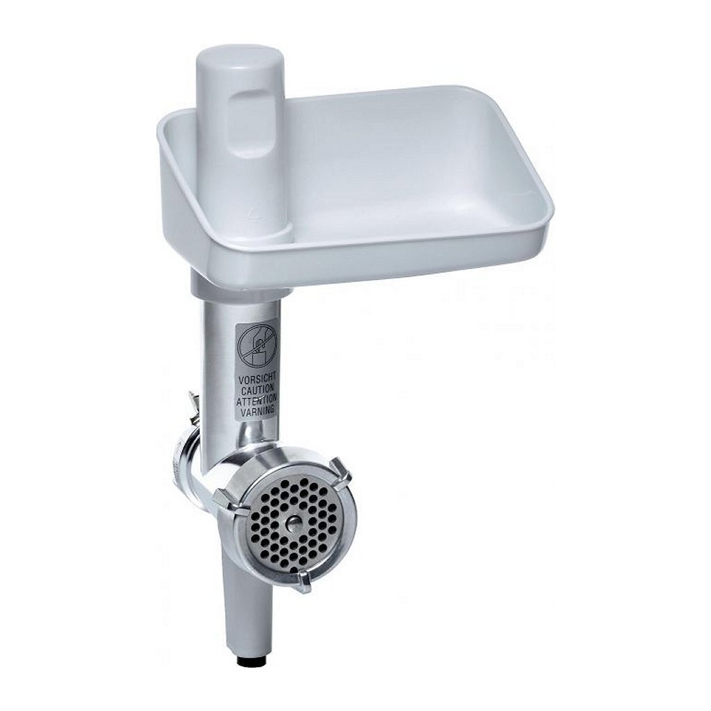 Mlynček na mäso Bosch MUZ5FW1 pre kuchynský robot MUM5 Biely/nehrdzavejúca oceľ