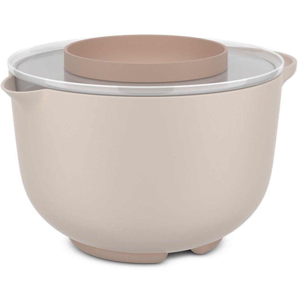 Miešacia misa Mepal s krytom proti striekaniu 3 l béžová