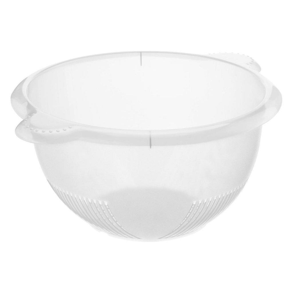 Cedník Rotho RONDO 32,5x26,5x13 cm priehľadný