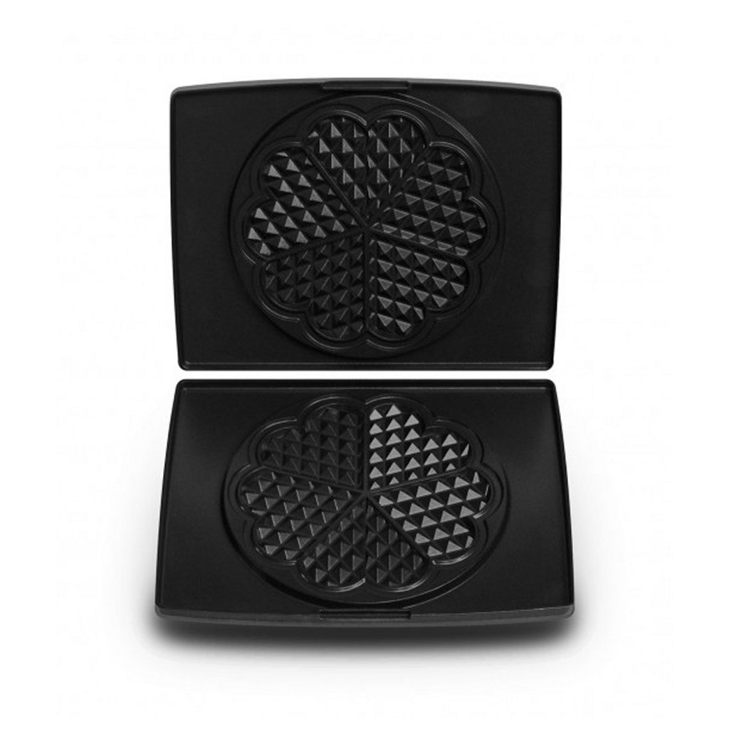 Plechy na pečenie Fritel 142355 v tvare srdca, hliníkové/čierne