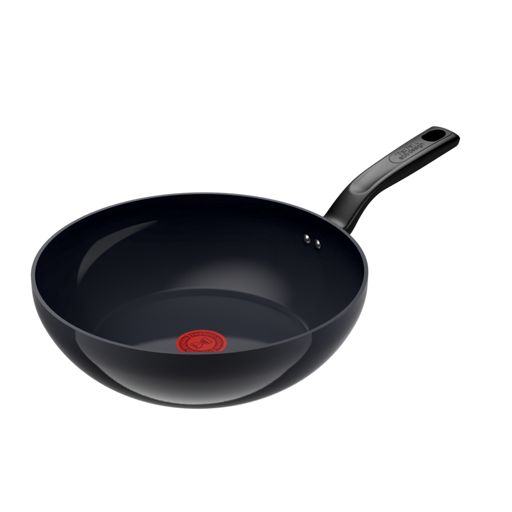 Tefal C47619 Change Black Keramický wok 28 cm Čierna