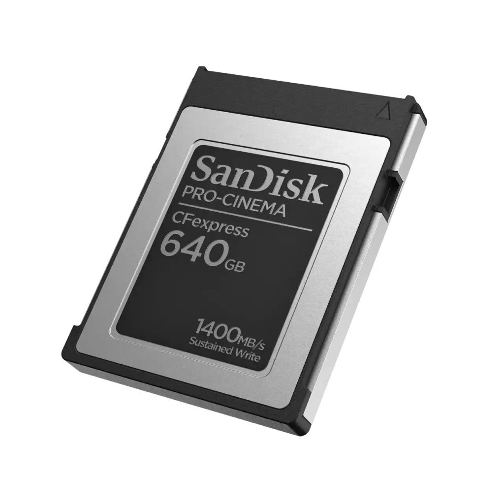 Sandisk Pro Cinema CF Express 640GB 1400MB/s