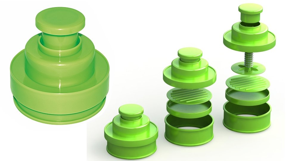 Lis na hamburgery Tepro 8585 Barbecue na plnené hamburgery