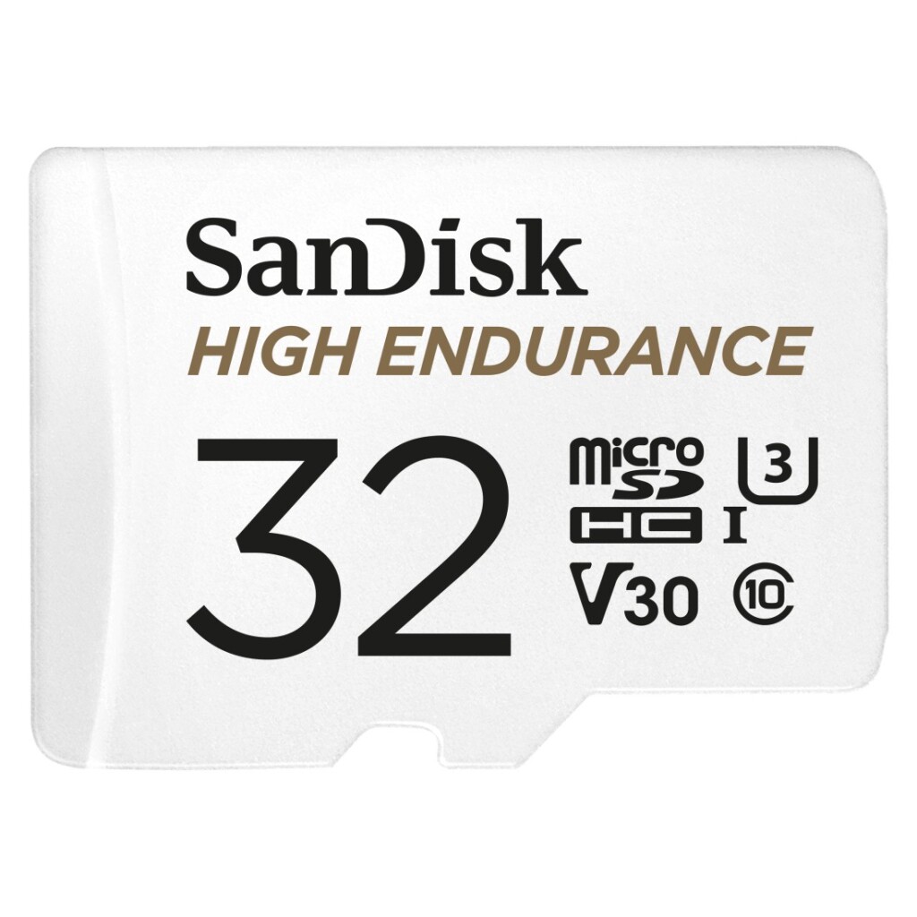 Sandisk MicroSDHC High Endurance 32GB vrátane SD adaptéra