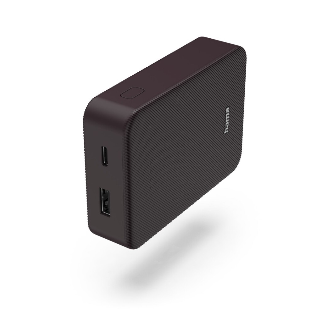 Hama Power Pack Color 10 10000mAh 2 výstupy: USB-C USB-A Plum