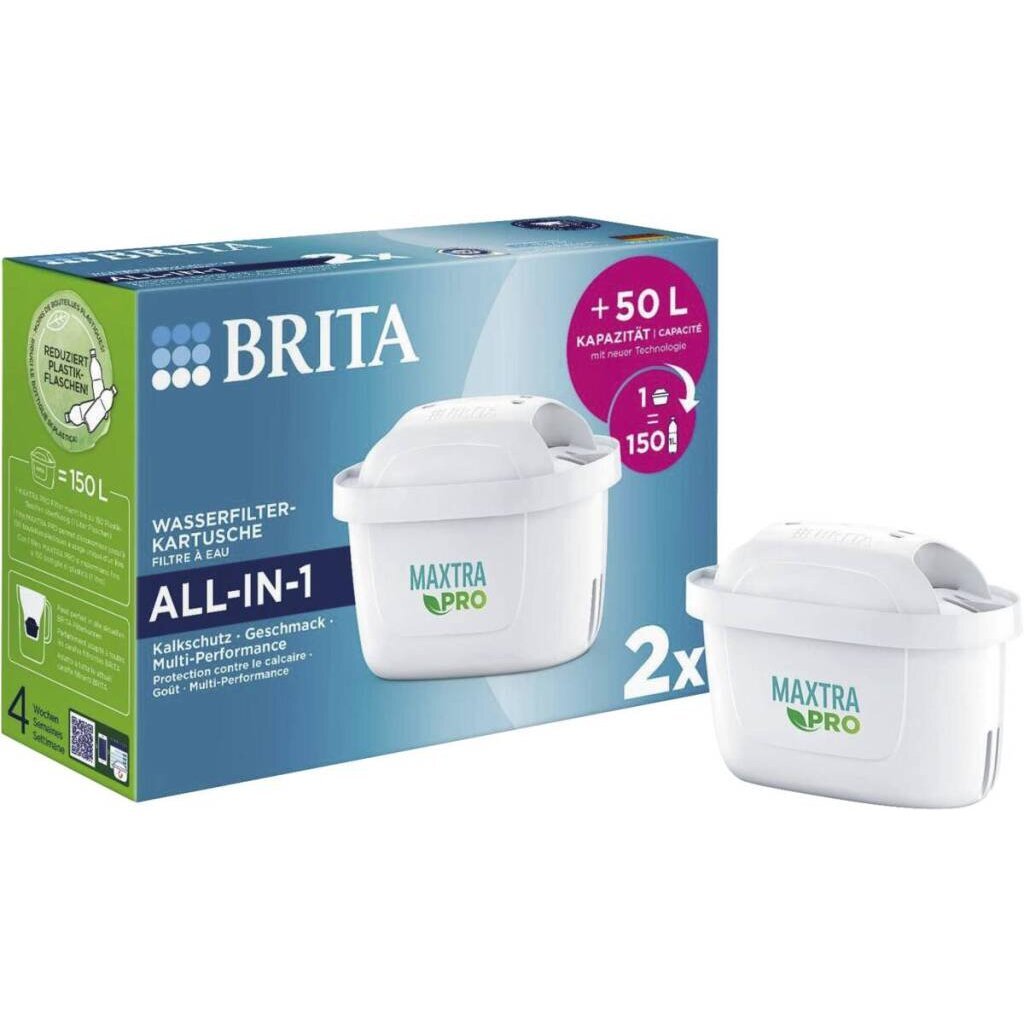 Brita Maxtra Pro filtračné kazety do vody všetko v jednom, 2 kusy