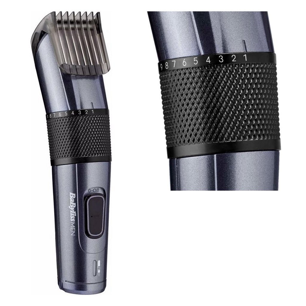 Zastrihávač vlasov Babyliss E976E Titanium sivý