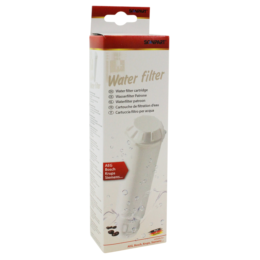 Filtračná kazeta na vodu Scanpart, skrutkovací filter Claris, biela